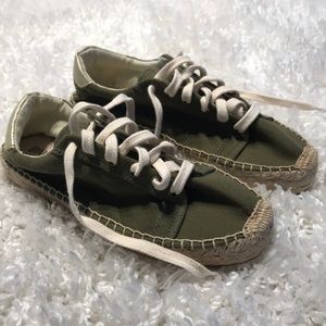 Soludos - Olive Green Espadrilles
